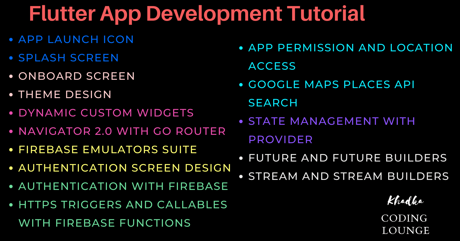 Flutter Course for Beginners